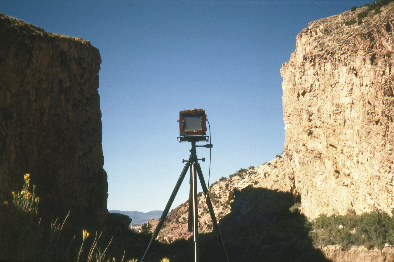 Last site of 1979, Vermillion Creek Canyon, Colorado.