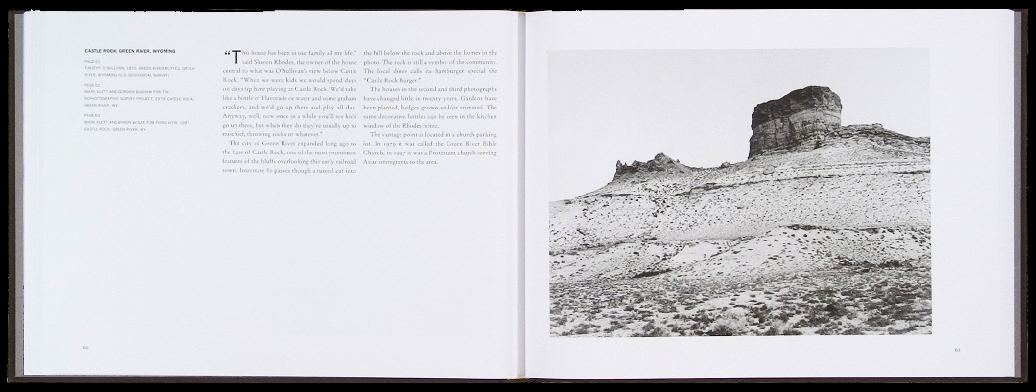 A spread from Third Views, Second Sights