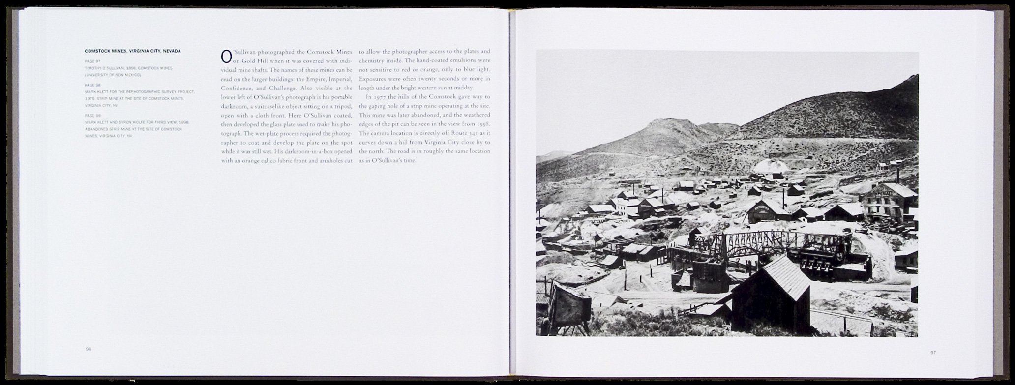 A spread from Third Views, Second Sights