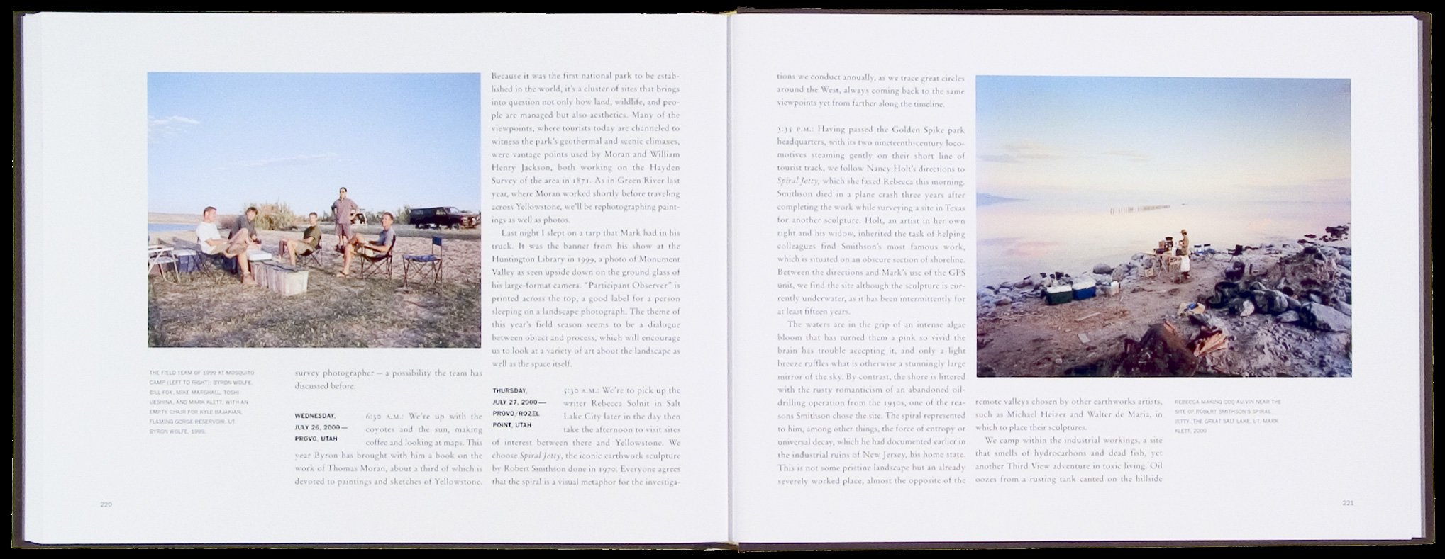A spread from Third Views, Second Sights